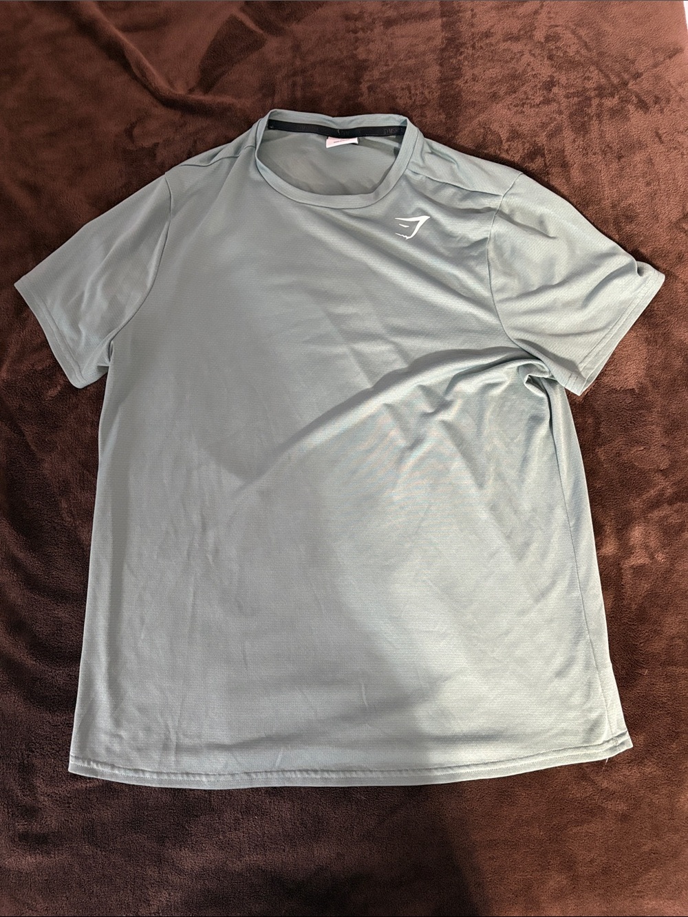 Gymshark Men’s Short-Sleeve Performance Tee in Sage Green